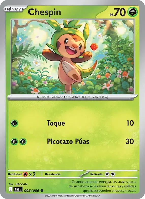 Chespin 5 – Caos Creciente