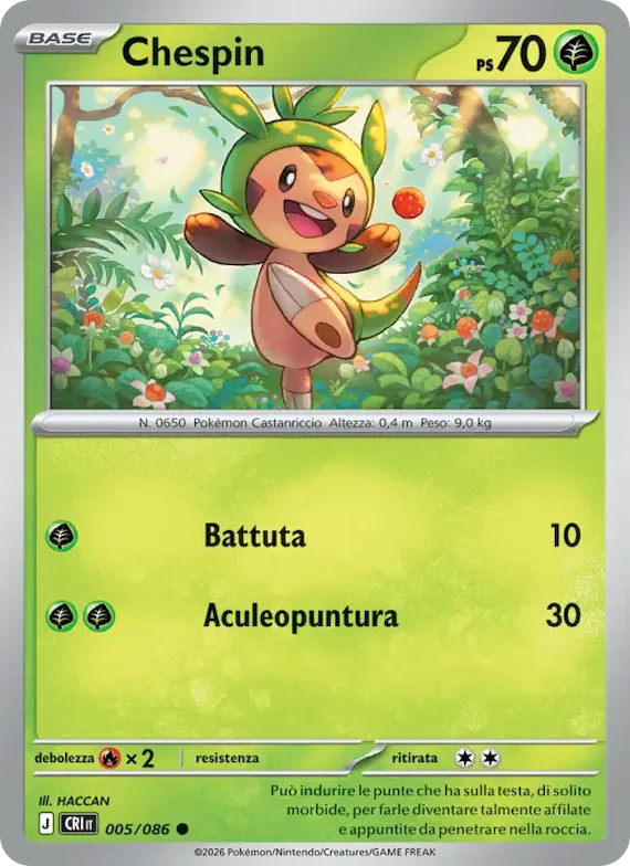 Chespin 5 – Caos Nascente