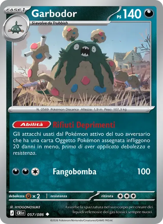 Garbodor 57 – Caos Nascente