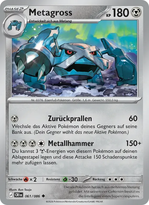 Metagross 61 – Wachsendes Chaos