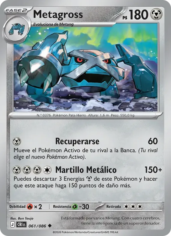 Metagross 61 – Caos Creciente