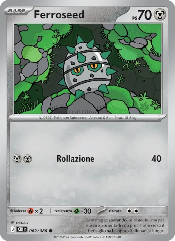 Ferroseed 62 – Caos Nascente