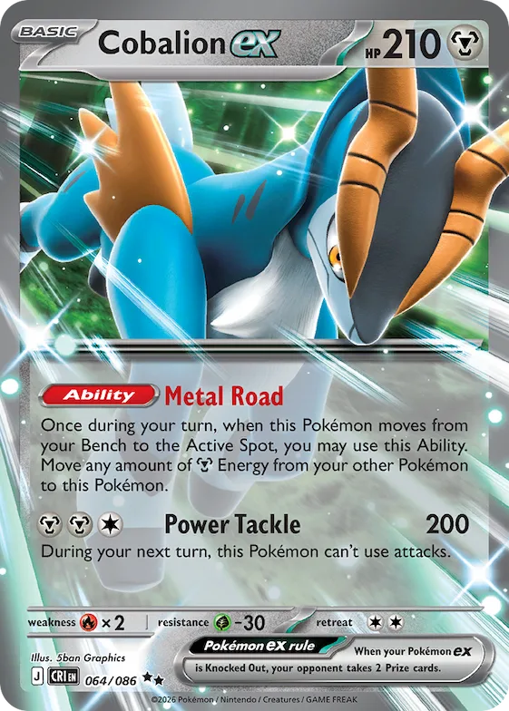 Cobalion ex #64 – Chaos Rising