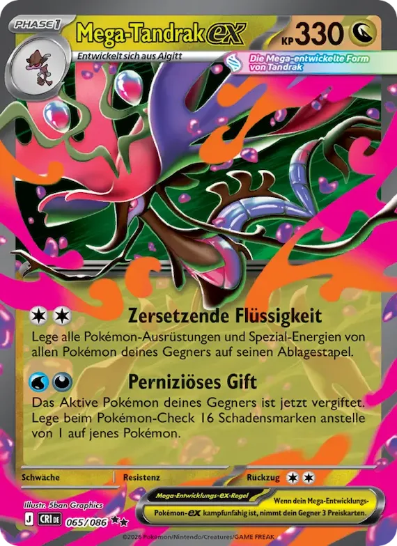 Mega-Tandrak-ex 65 – Wachsendes Chaos