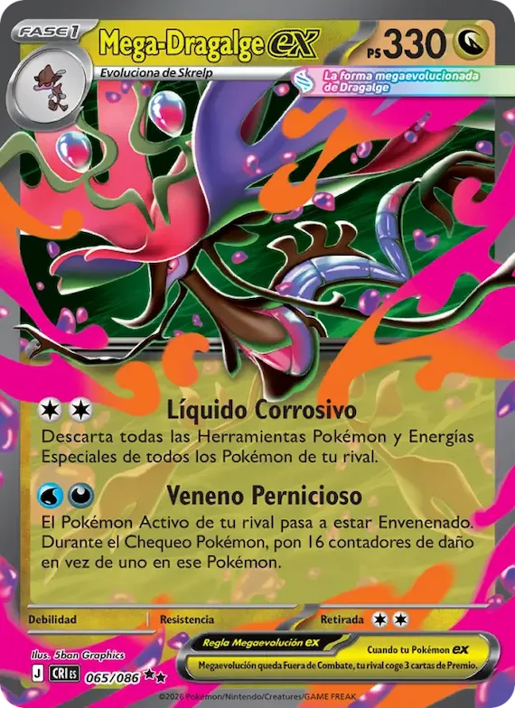 Mega-Dragalge ex 65 – Caos Creciente