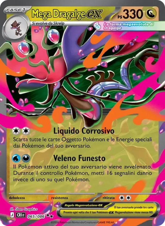 Mega Dragalge-ex 65 – Caos Nascente