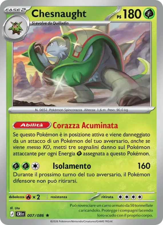 Chesnaught 7 – Caos Nascente