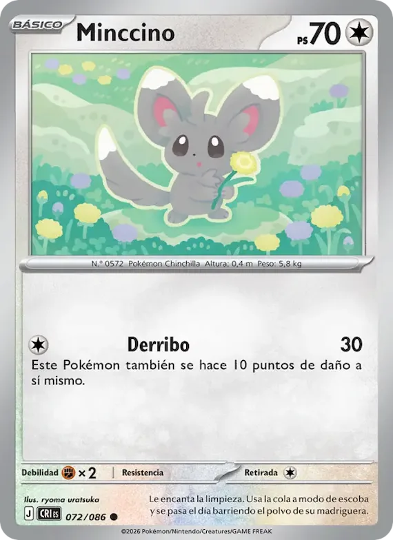 Minccino 72 – Caos Creciente