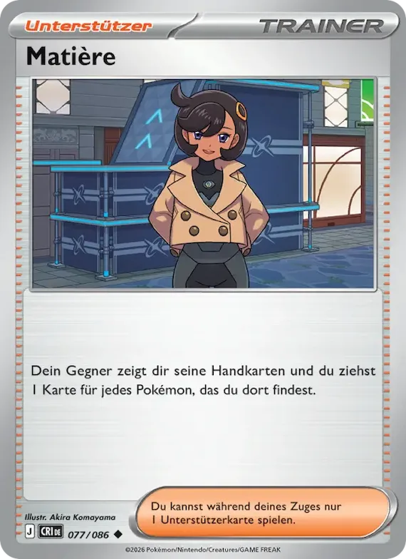 Matière 77 – Wachsendes Chaos
