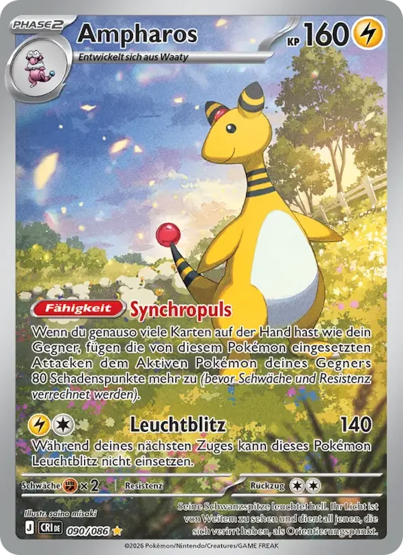 Ampharos 90 – Wachsendes Chaos