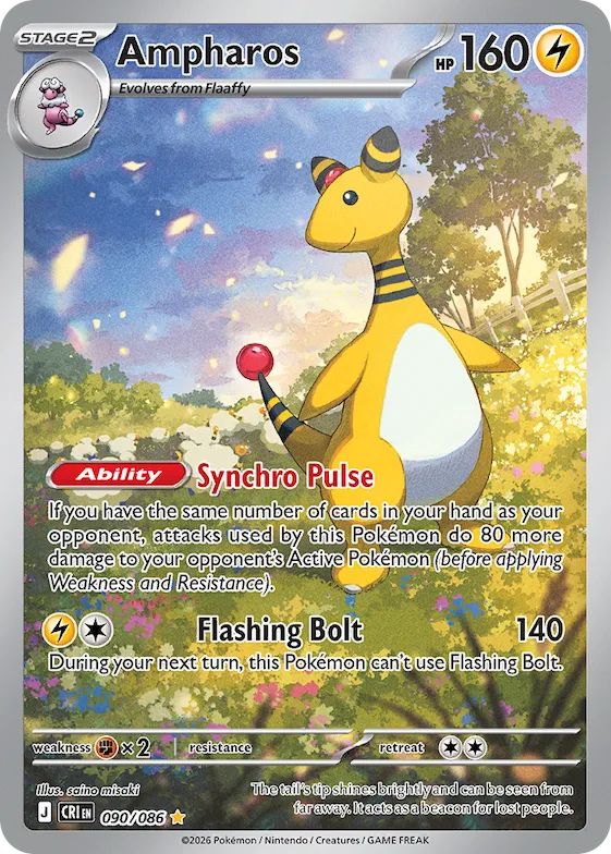 Ampharos #90 – Chaos Rising