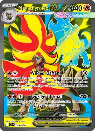 Mega-Pyroleo-ex Nr. 99 – Chaos Rising