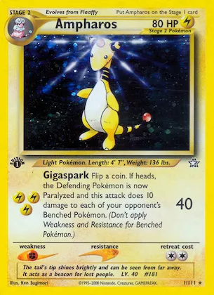 Ampharos Nr. 1 – Neo Genesis