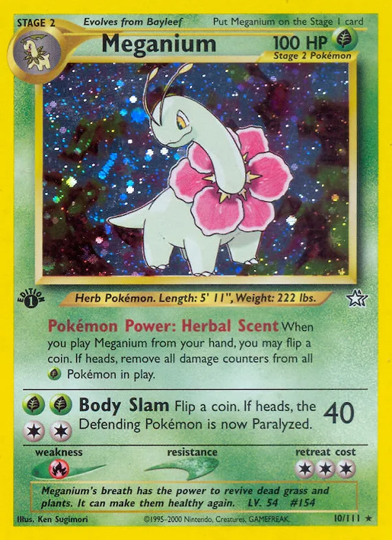 Meganium #10 – Neo Genesis