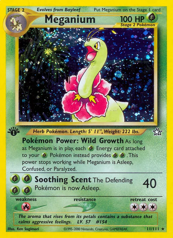 Meganium #11 – Neo Genesis