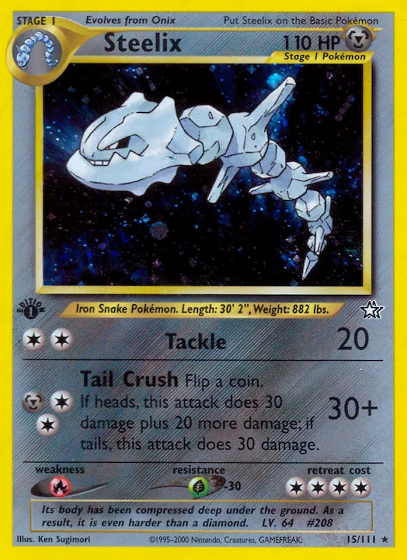 Steelix #15 – Neo Genesis