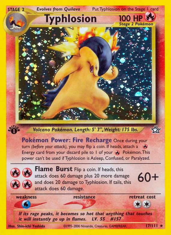 Typhlosion #17 – Neo Genesis