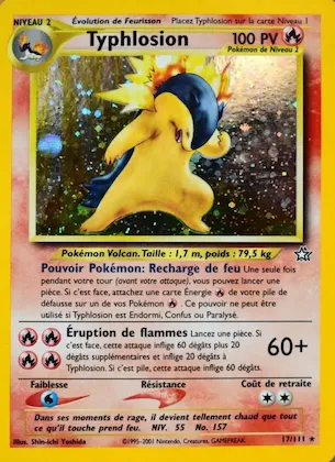 Typhlosion n° 17 – Neo Genesis