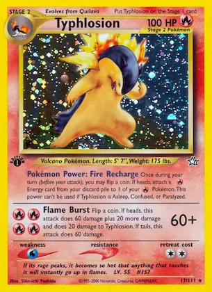 Typhlosion #17 – Neo Genesis