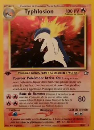 Typhlosion n° 18 – Neo Genesis