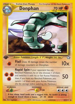 Donphan Nr. 21 – Neo Genesis