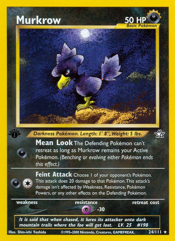 Murkrow #24 – Neo Genesis