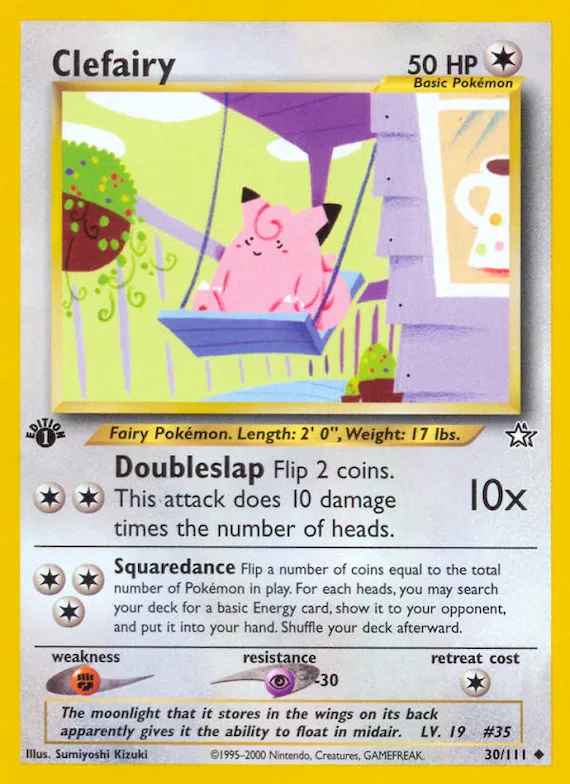 Clefairy #30 – Neo Genesis