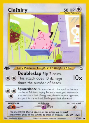 Clefairy #30 – Neo Genesis