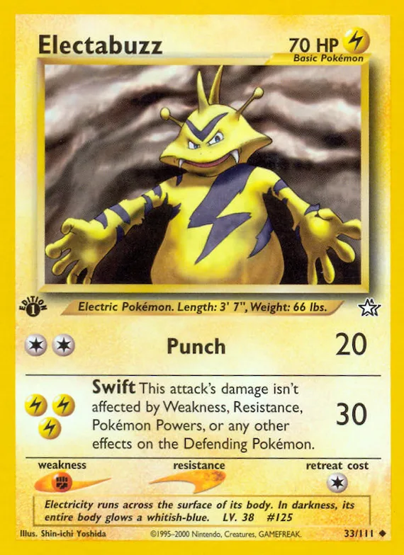 Electabuzz #33 – Neo Genesis