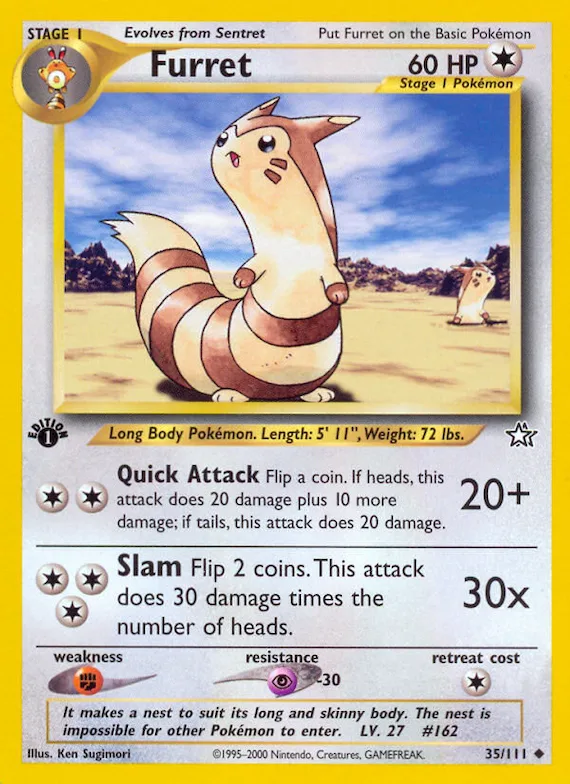 Furret #35 – Neo Genesis