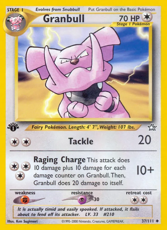Granbull #37 – Neo Genesis