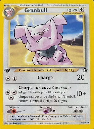 Granbull n° 37 – Neo Genesis