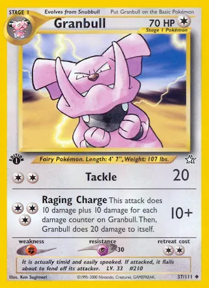 Granbull #37 – Neo Genesis
