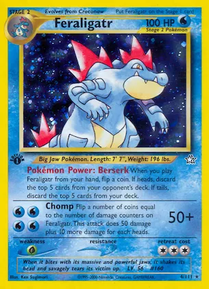Feraligatr #4 – Neo Genesis