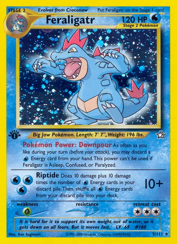 Feraligatr #5 – Neo Genesis