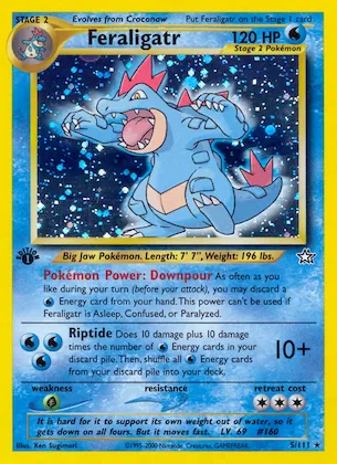 Feraligatr #5 – Neo Genesis