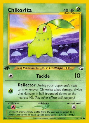 Chikorita #53 – Neo Genesis