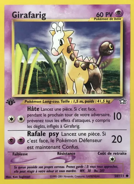 Girafarig 58 – Neo Genesis