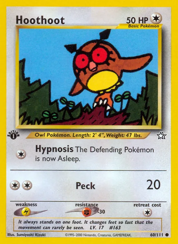 Hoothoot #60 – Neo Genesis