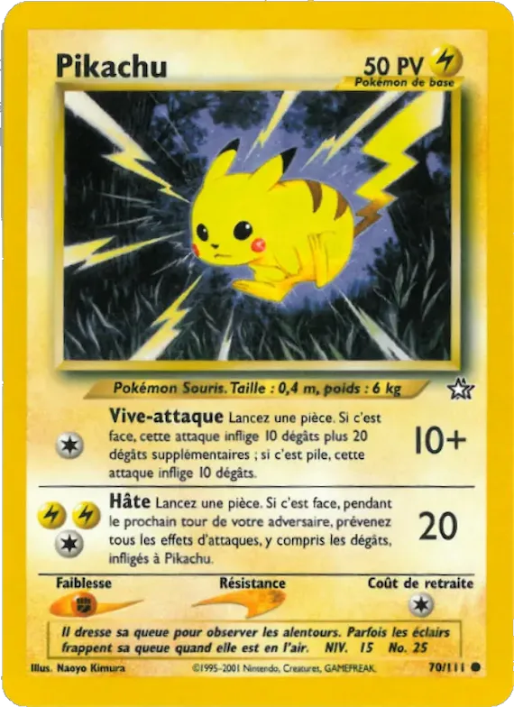 Pikachu 70 – Neo Genesis
