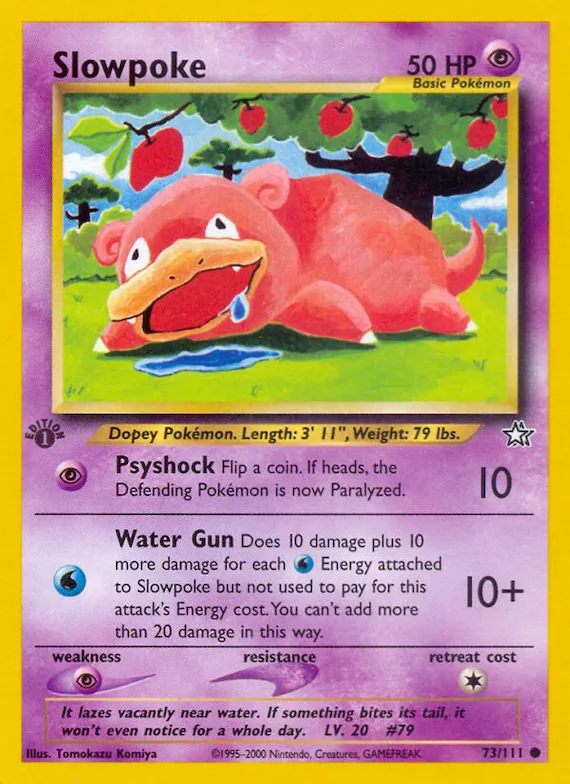 Slowpoke #73 – Neo Genesis