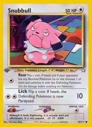 Snubbull Nr. 74 – Neo Genesis