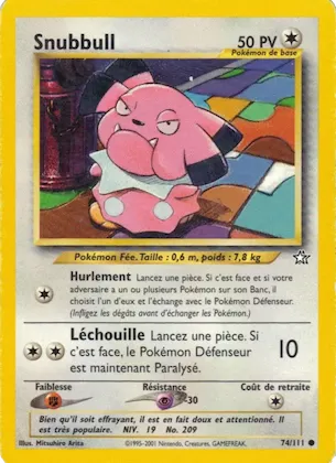 Snubbull n° 74 – Neo Genesis