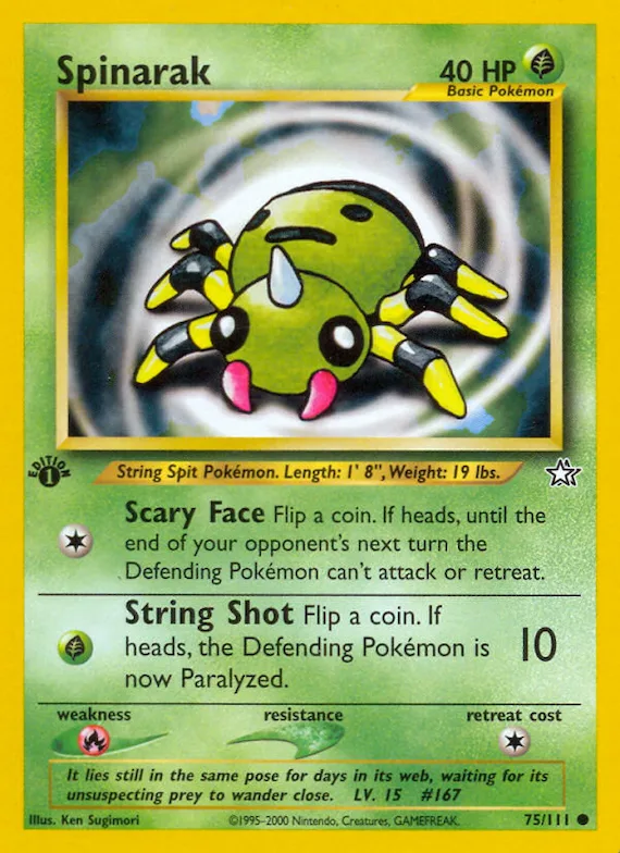 Spinarak #75 – Neo Genesis