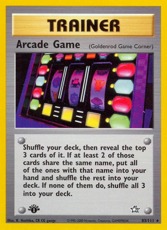 Arcade Game #83 – Neo Genesis