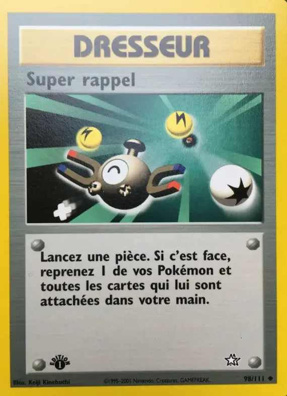 Super rappel 98 – Neo Genesis