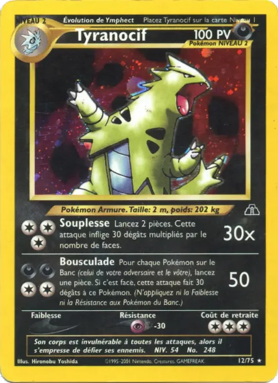 Tyranocif 12 – Neo Discovery
