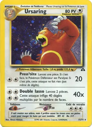 Ursaring n° 15 – Neo Discovery