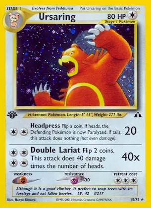 Ursaring #15 – Neo Discovery