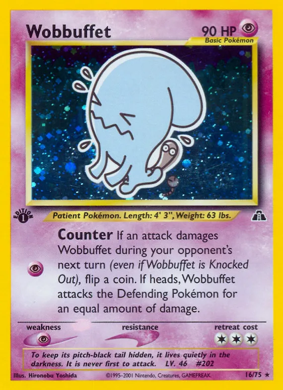 Wobbuffet #16 – Neo Discovery